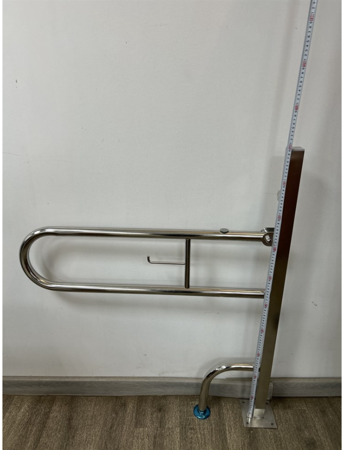 Поручень откидной на стойке с фиксатором — изображение 3