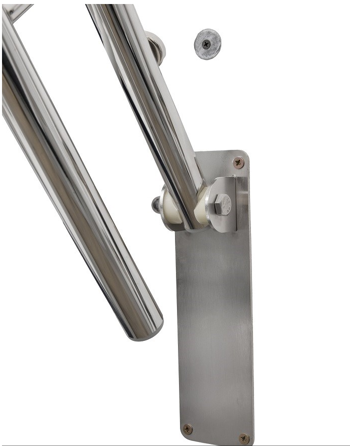 Поручни для инвалидов откидной с бумагодержателем — изображение 3