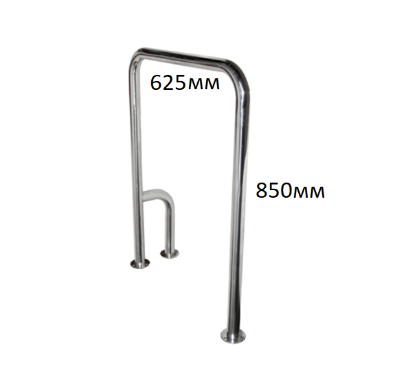Поручень стационарный П-образный (правый)