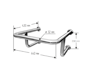Защитное ограждение слива раковины